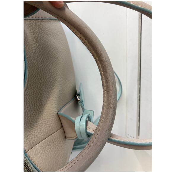 COACH 30165 BLEEKER PRESTON SATCHEL IN EDGE PAINT LEATHER - Picture 11 of 16